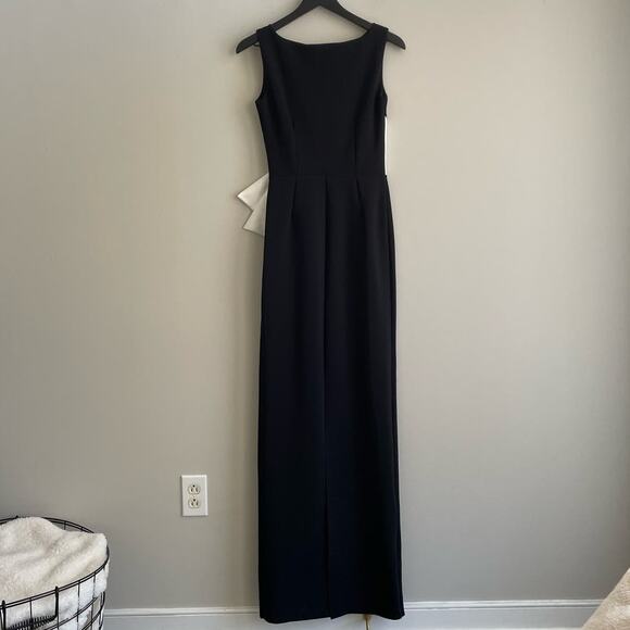 Chiara Boni Yazhi Ponte Bow Waist Evening Dress - Picture 5 of 7